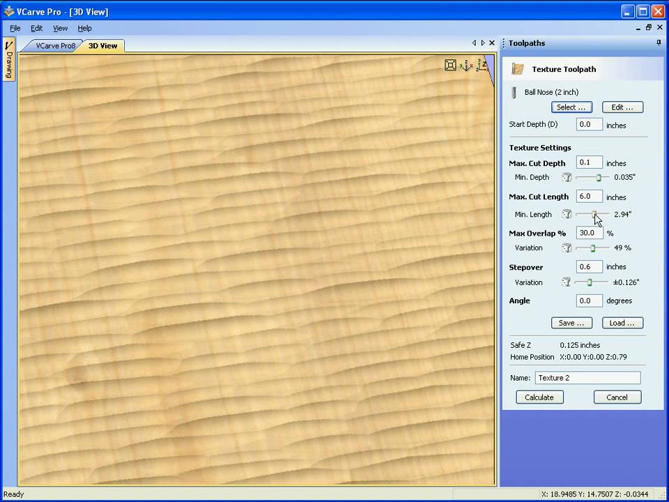 VCarve Pro - Machining 3D Textures