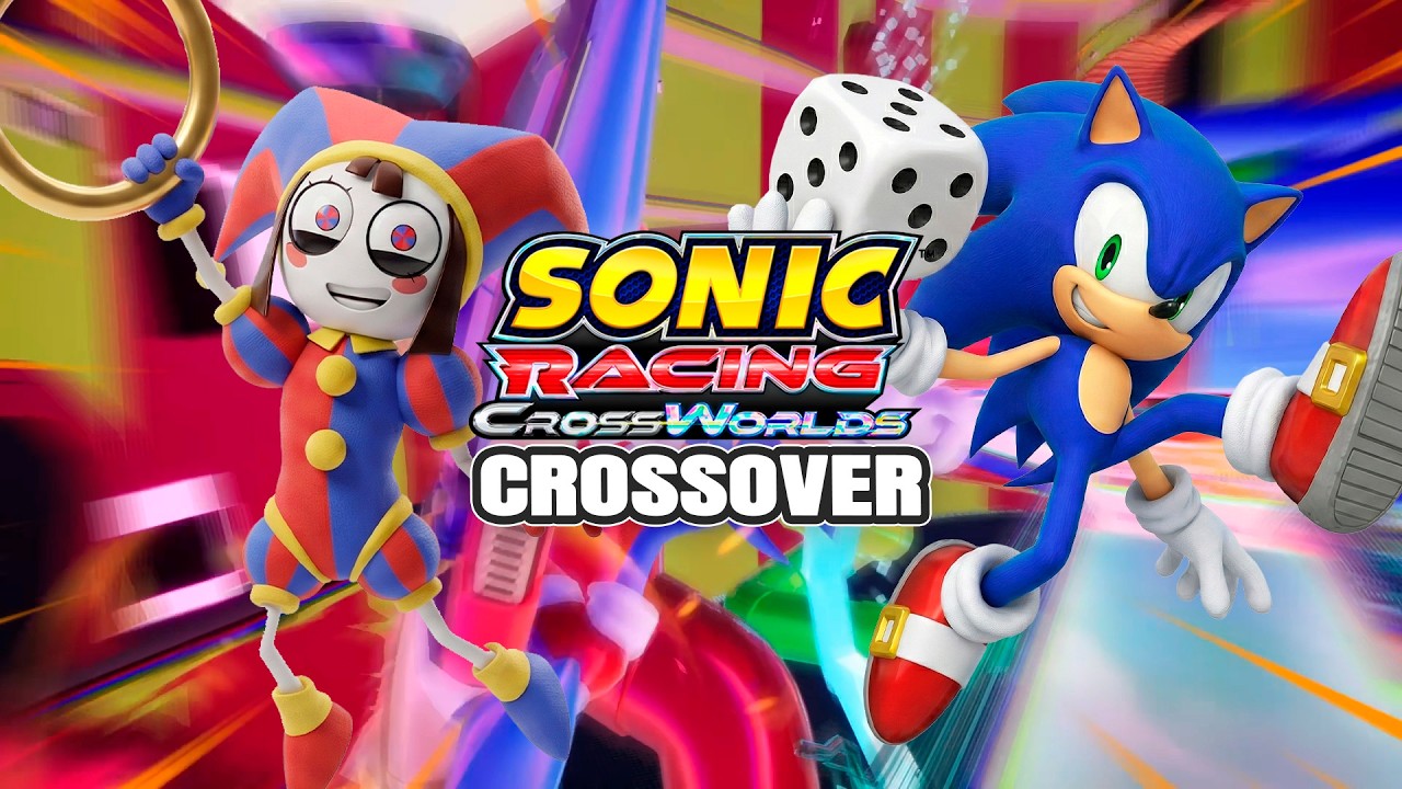 Sonic Racing CrossWorlds | Pomni & Digital Circus Preview | 4K 60fps