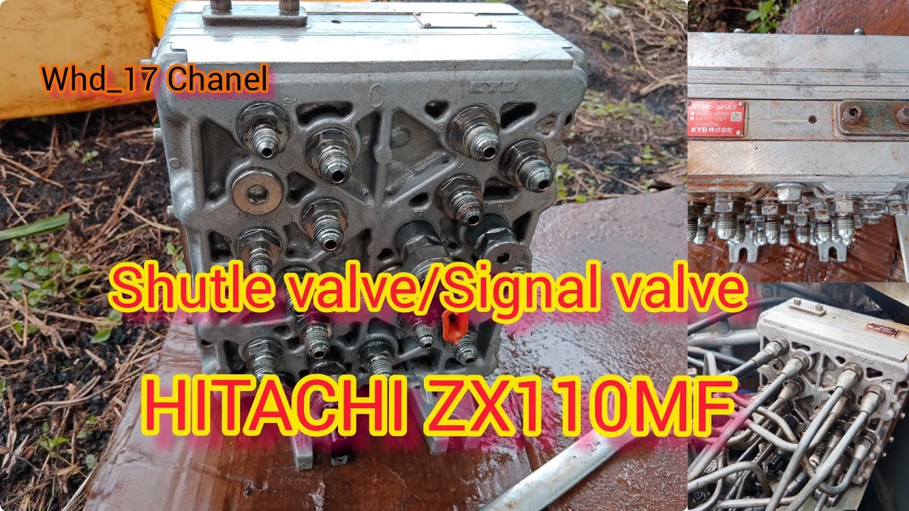service Shuttle valve / Signal valve hitachi zx110Mf