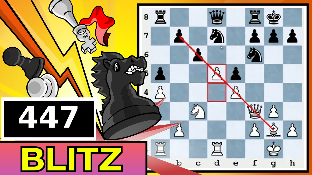 Blitz Chess #447: IM Bartholomew vs. IM Lawrence Trent (Catalan Opening)