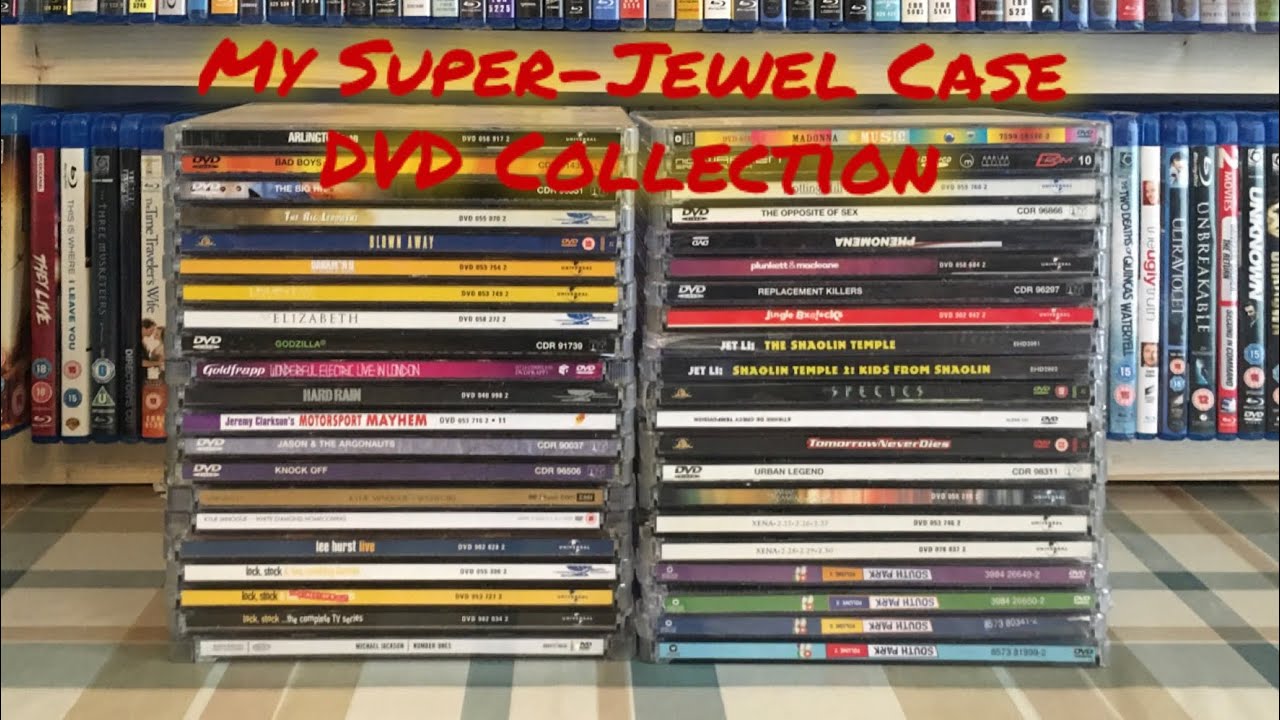 My Super-Jewel Case DVD Collection. 02/03/2020