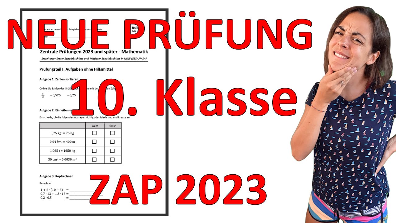 🚀🚀🚀 NEUE 10er PRÜFUNG (2026) für den Haupt-/Realschulabschluss | 3 Aufgaben ohne Hilfsmittel