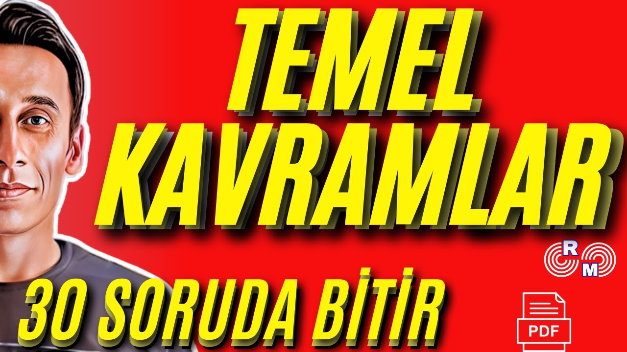 TEMEL KAVRAMLAR | 30 Soruda TYT Matematikte Ustalaş! #tytmatematik
