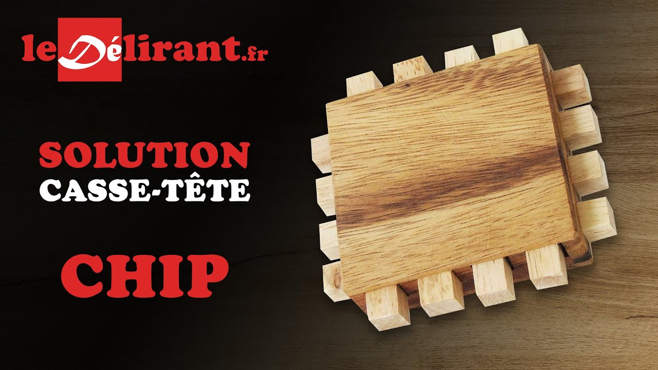 Solution vid&eacute;o du casse-t&ecirc;te 