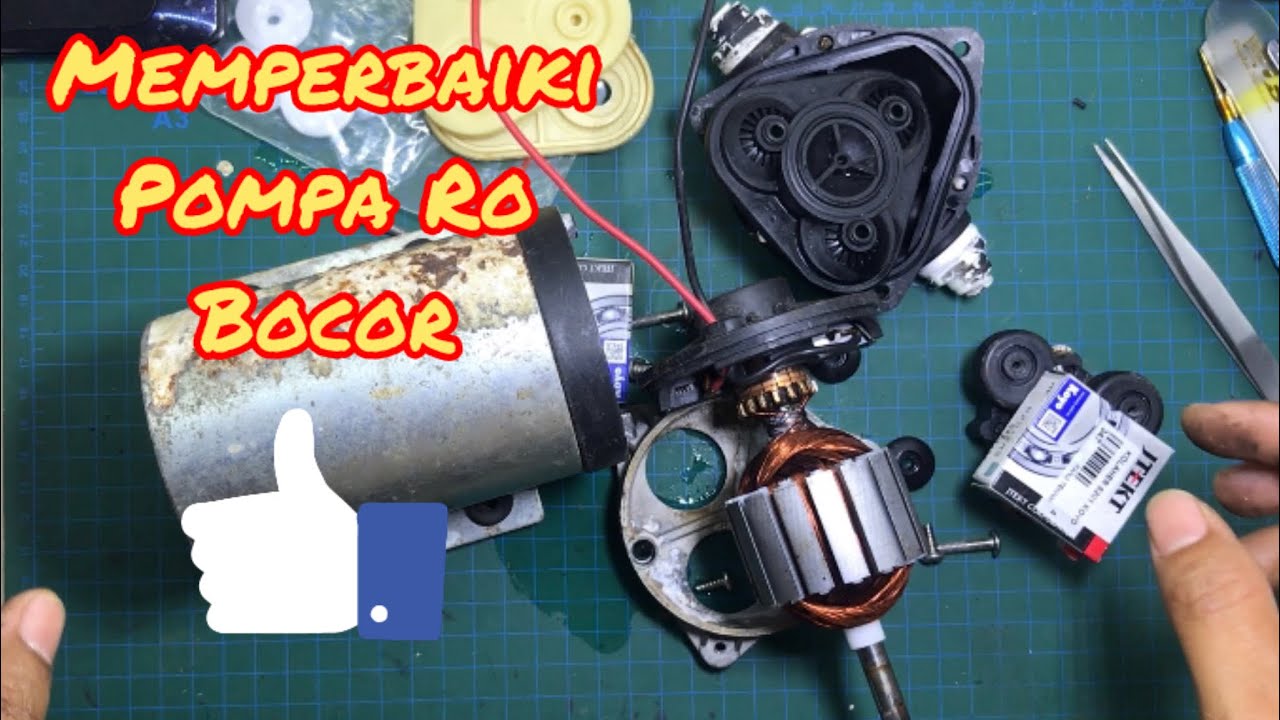 Cara memperbaiki Pompa Ro yang bocor