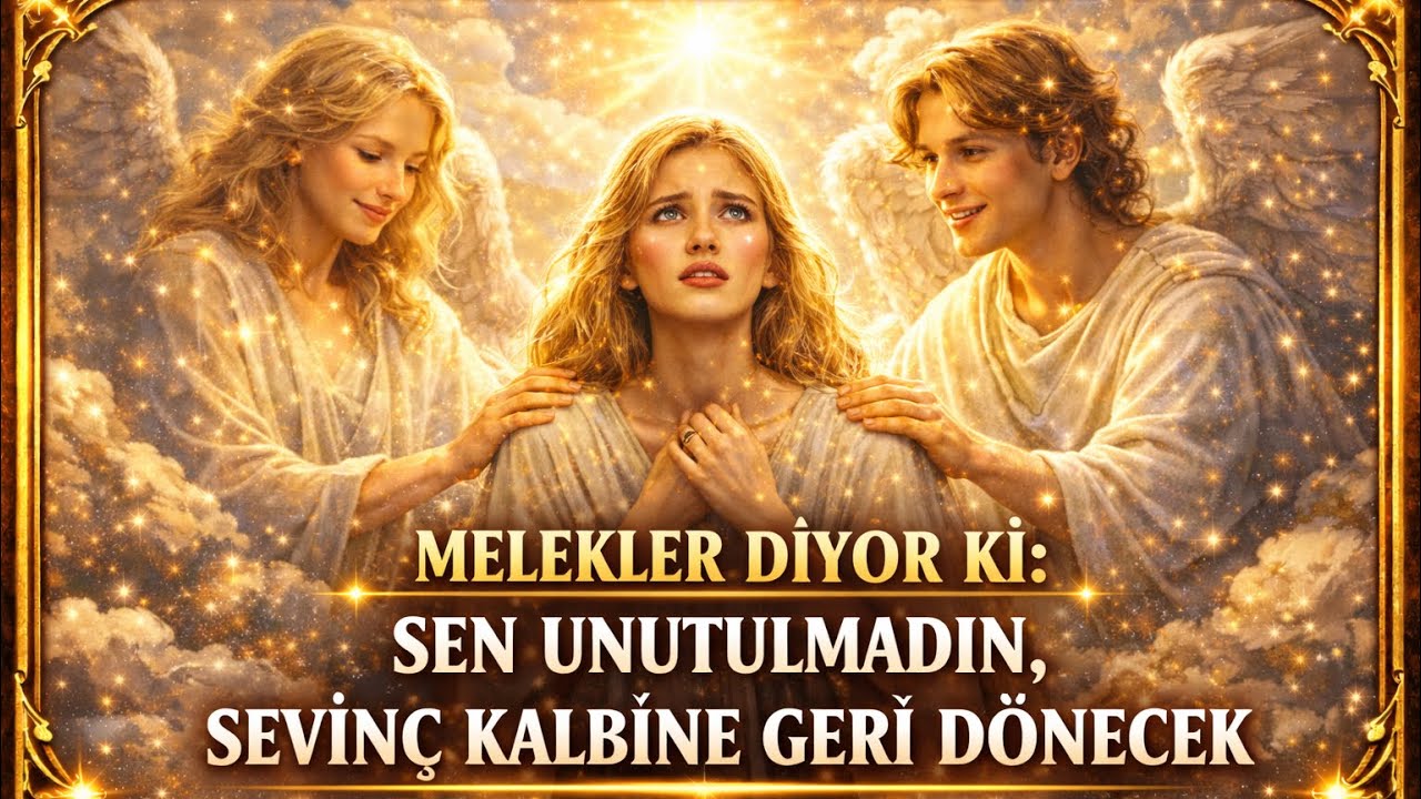 MELEKLER DİYOR Kİ: SEN UNUTULMADIN, SEVİNÇ KALBİNE GERİ DÖNECEK
