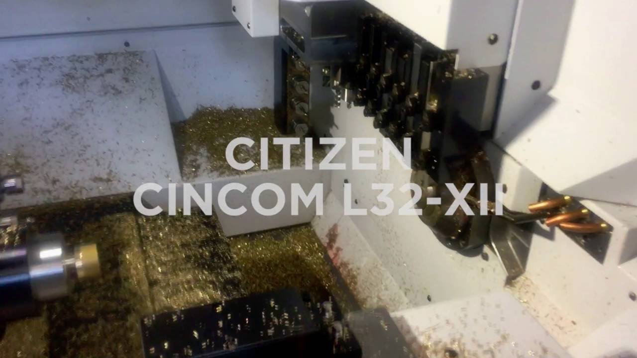 Citizen Cincom L32 XII -  Sliding Head Automatic Lathe