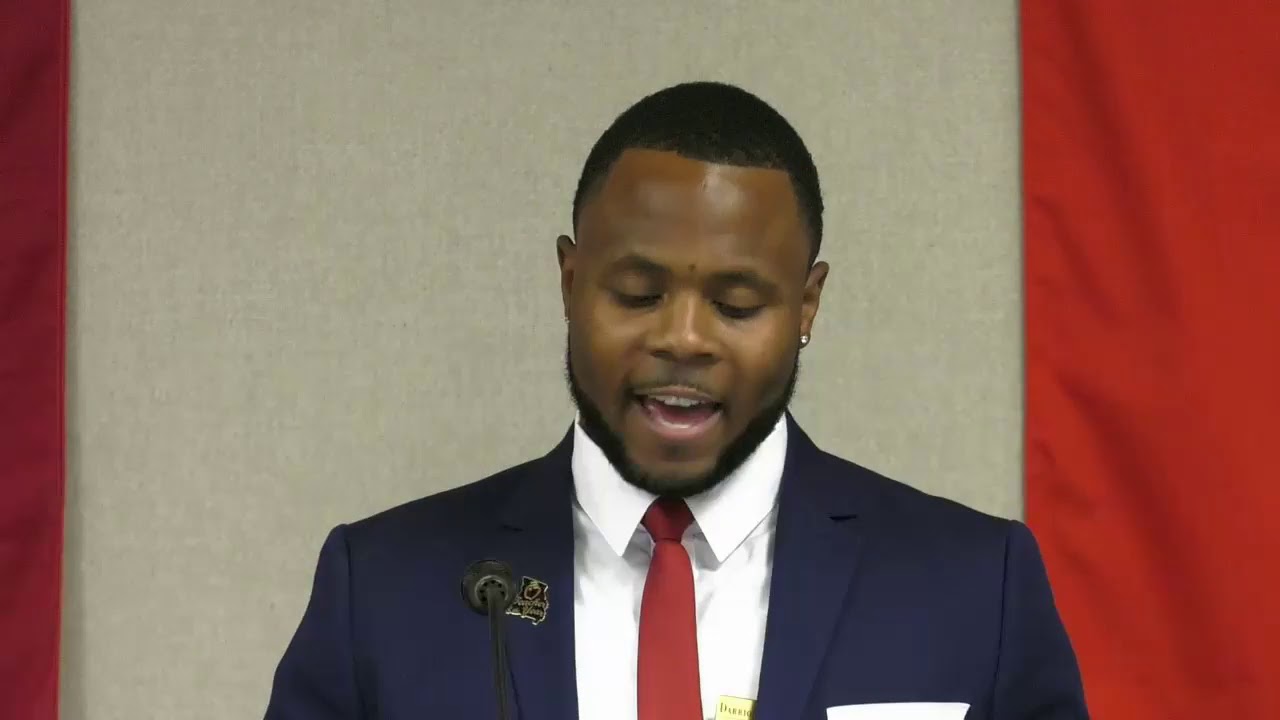 2021 Missouri Teacher of the Year Darrion Cockrell Recognition Speech