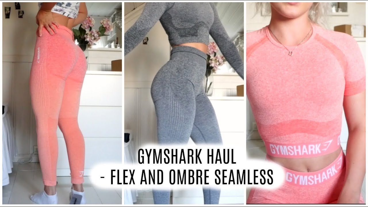 GYMSHARK HAUL- КОЛЛЕКЦИЯ OMBRE И НОВАЯ FLEX