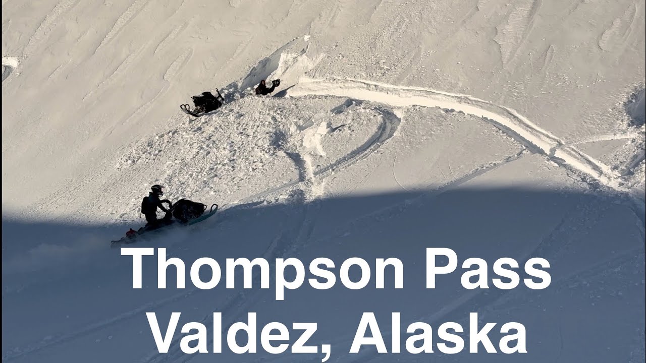 Alaska Snowmobiling 2025 Skidoo Freeride 146 turbo  (Thompson Pass Valdez) Ak sled vlogs