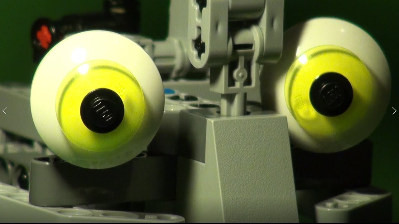 LEGO Remote Controlled Head (moving facial features)