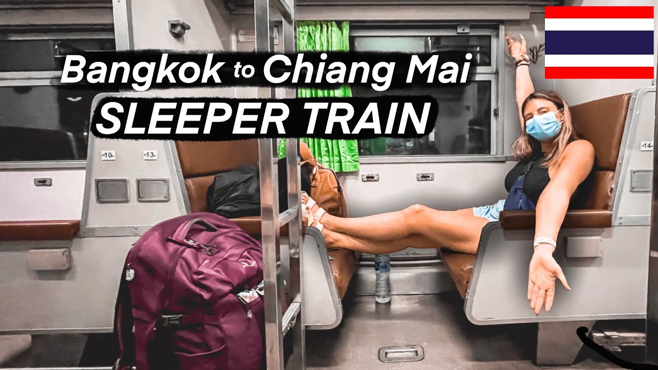 Видеоблог о спальных вагонах в Таиланде 🚃 Бангкок — Чиангмай | Кондиционер 2-го класса