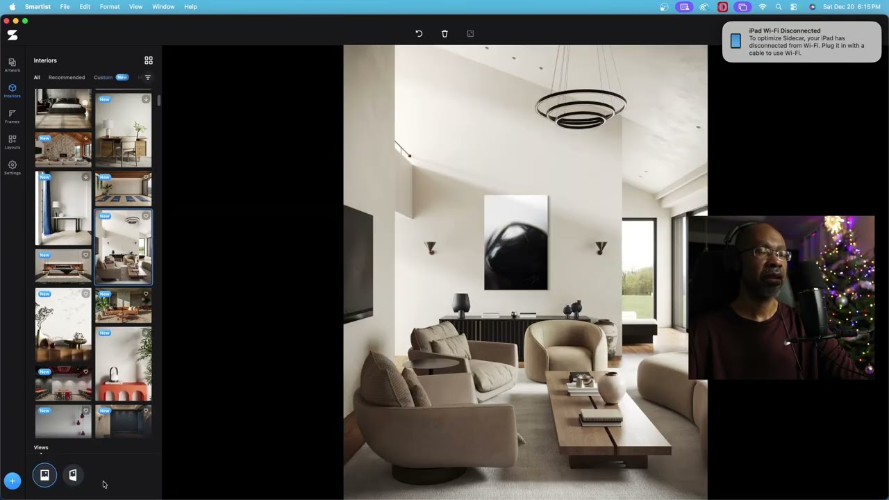 Create Artwork Mockup Presentations with Smartist and Canva