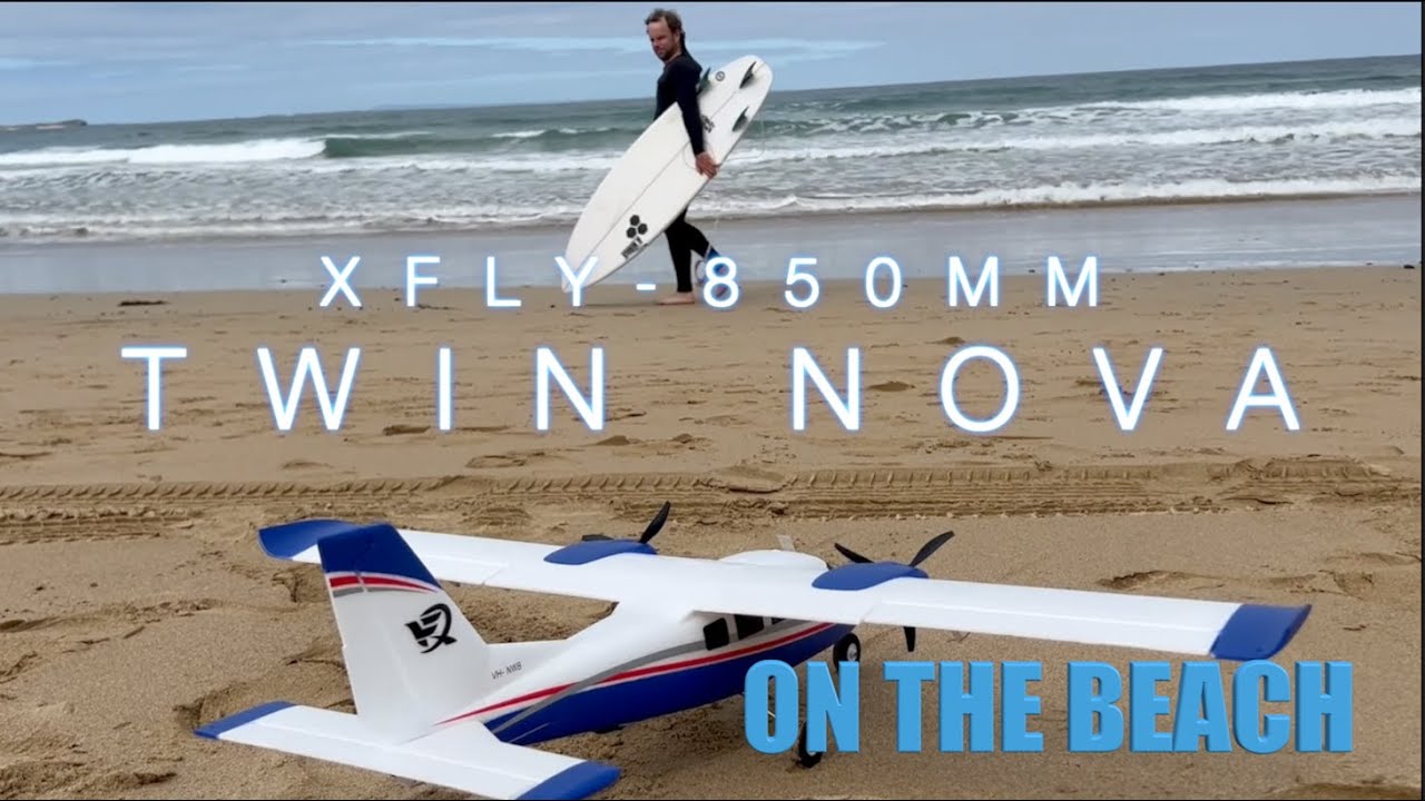 XFLY TWIN NOVA 850mm - ON THE BEACH