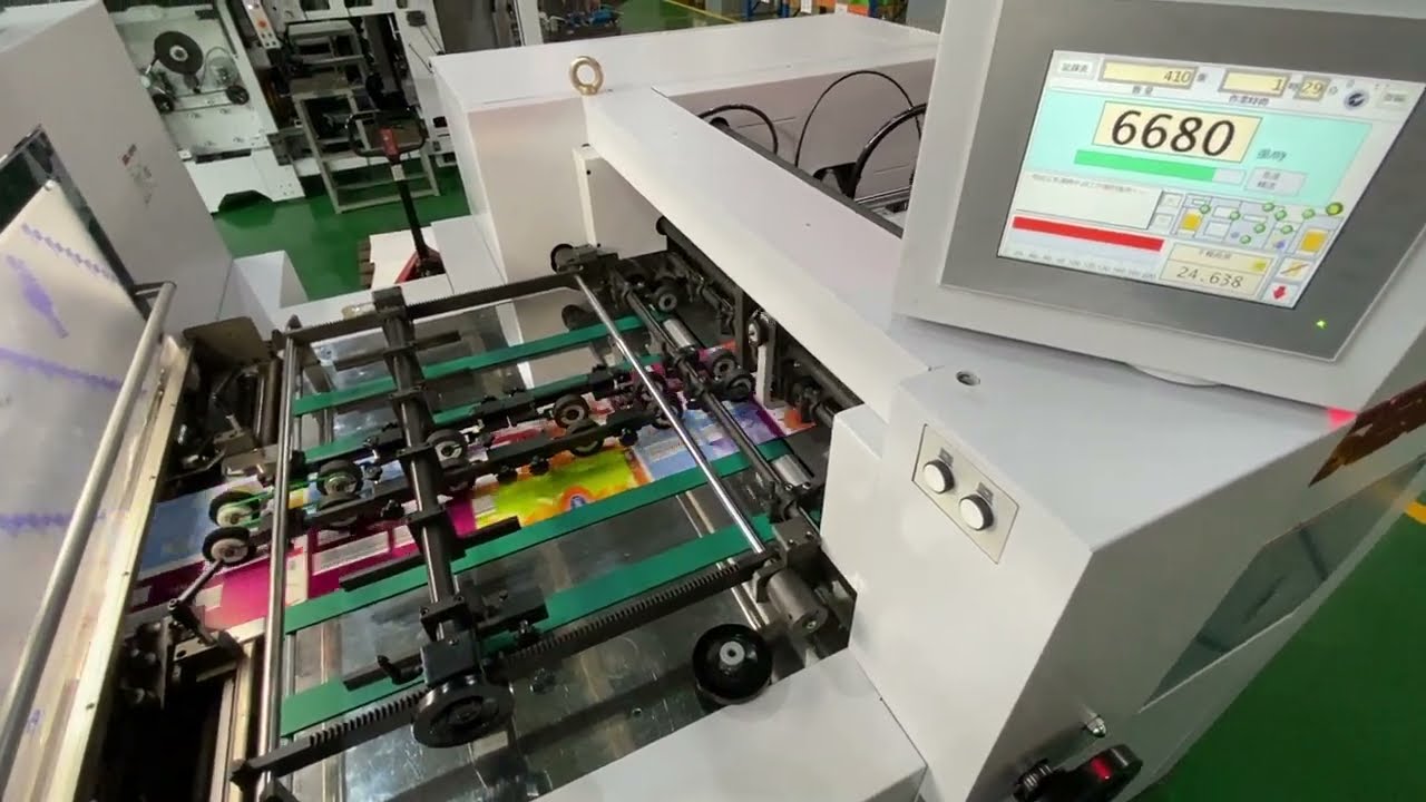 SBL-820SE Automatic High Speed Die Cutting Machine with stripping