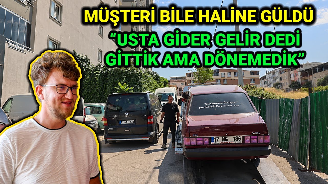 ÇANAKKALE'DEN BURSA'YA GİDER DENİLEN ARAÇ GİDEMEDİ BAKIN NEDEN! (Tofaş Şahin 1.6 Motor)