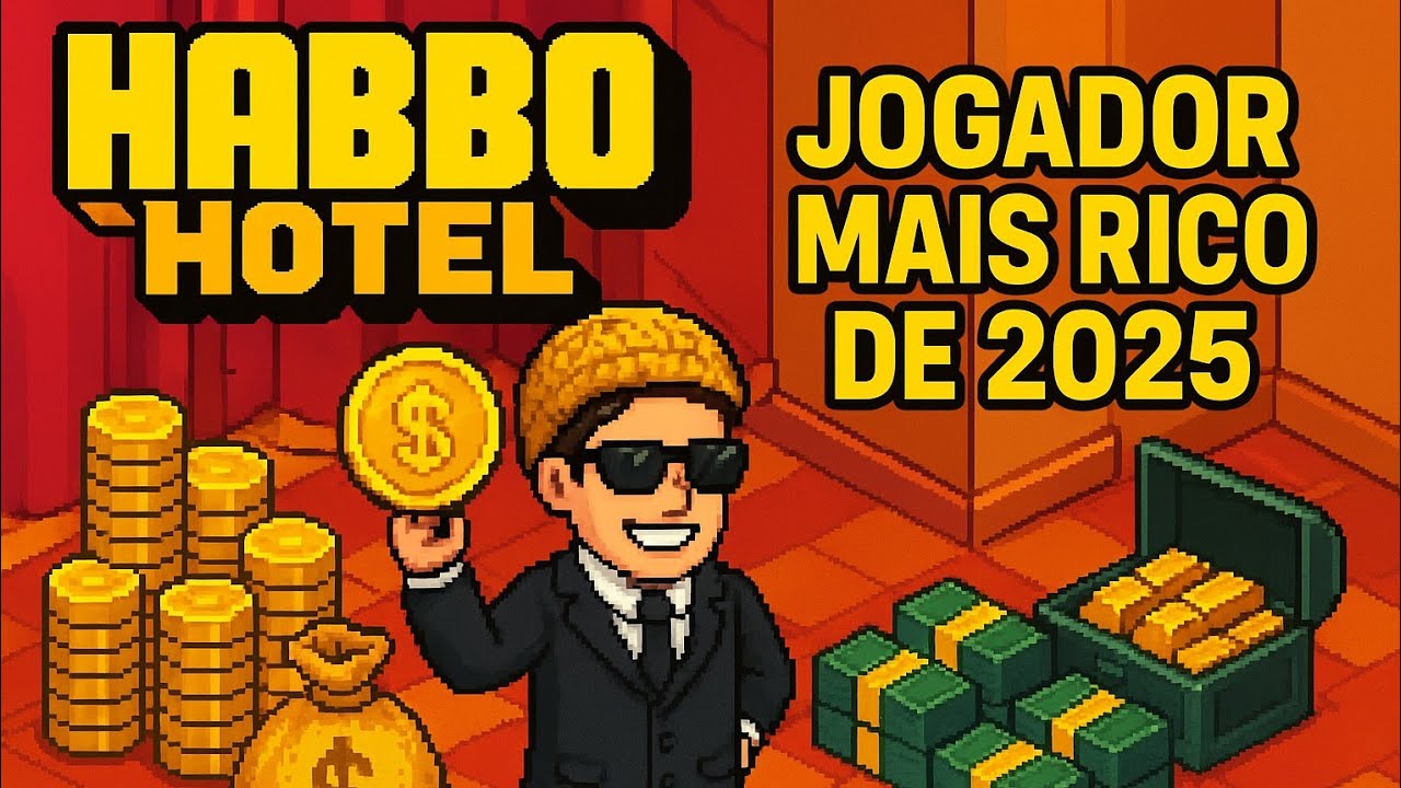 O JOGADOR MAIS RICO DO HABBO HOTEL BR 2025, SERÁ?