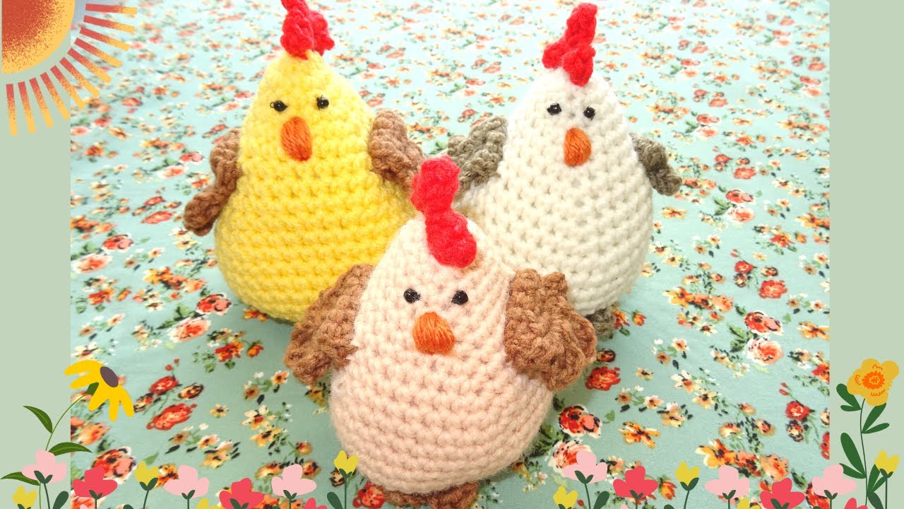 Crochet a Chicken | Easy Crochet Amigurumi Chicken