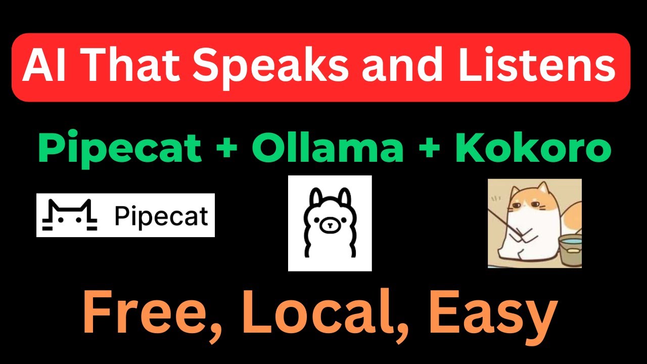 How-To Create Free Local Voice AI with Pipecat + Ollama + Kokoro
