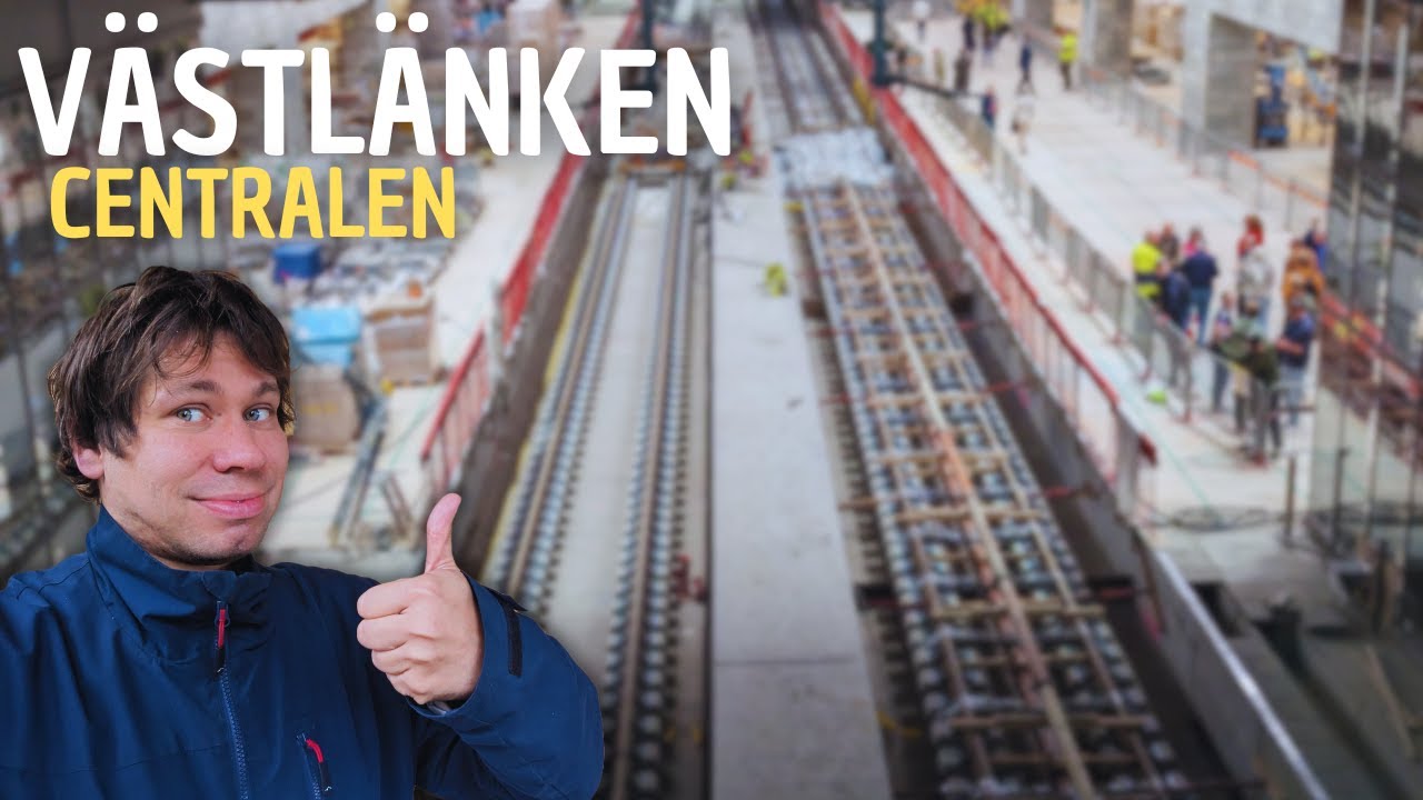 Min smygtitt på nya Centralen i Göteborg, ett år innan invigning!