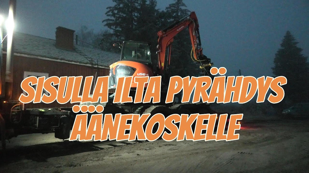 Sisulla ilta pyrähdys Äänekoskelle
