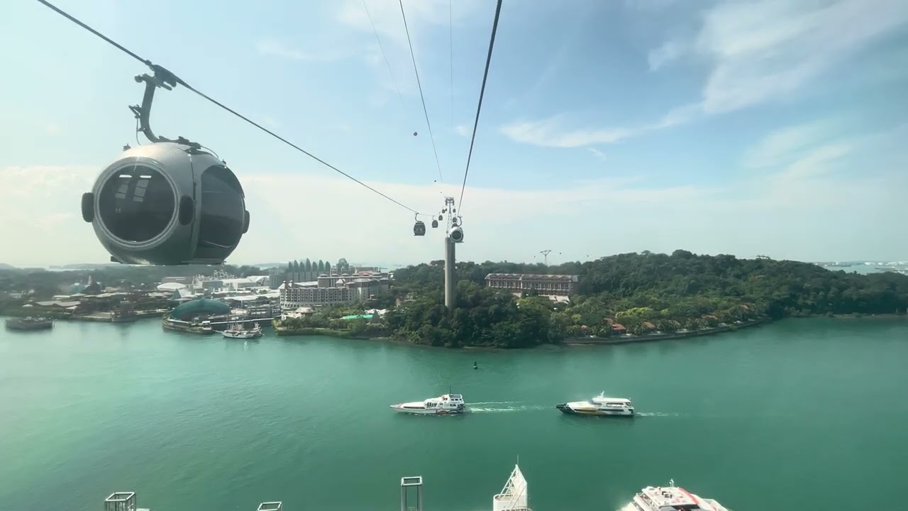 SG Cable Car (Mount Faber Line) Mount Faber → Sentosa