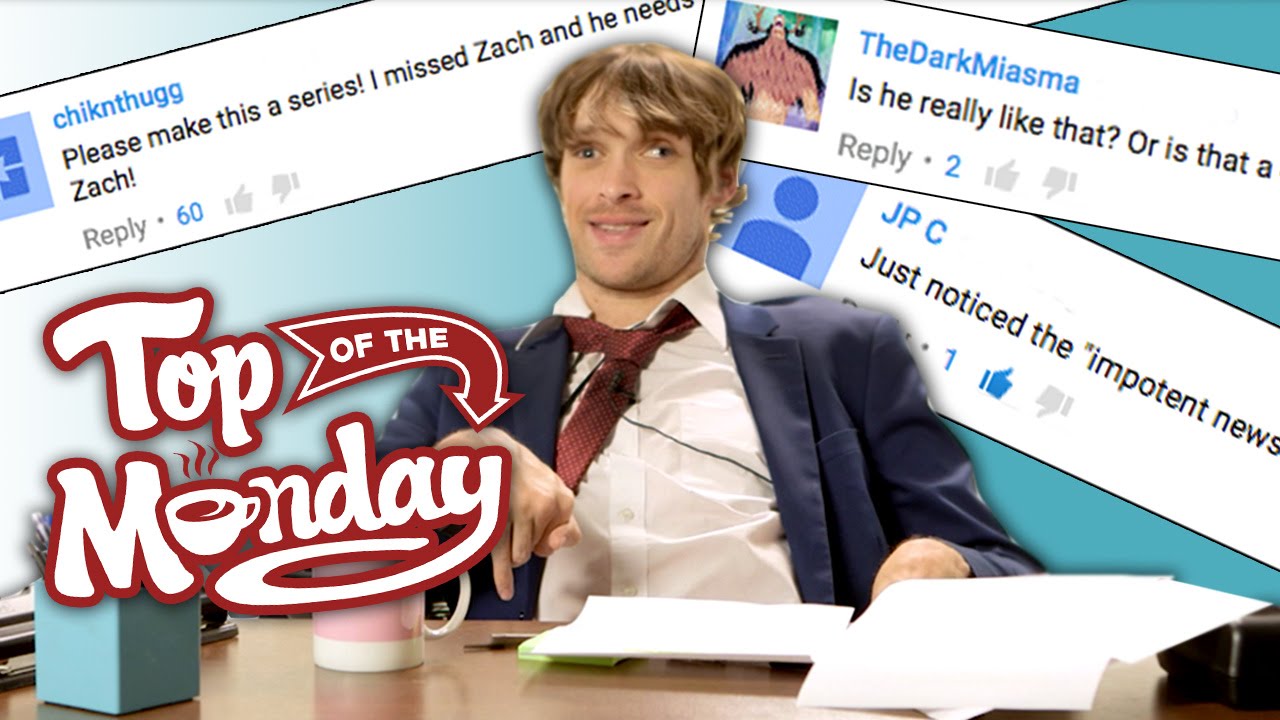 The REAL Zach Anner is British!? | Top of the Monday BONUS