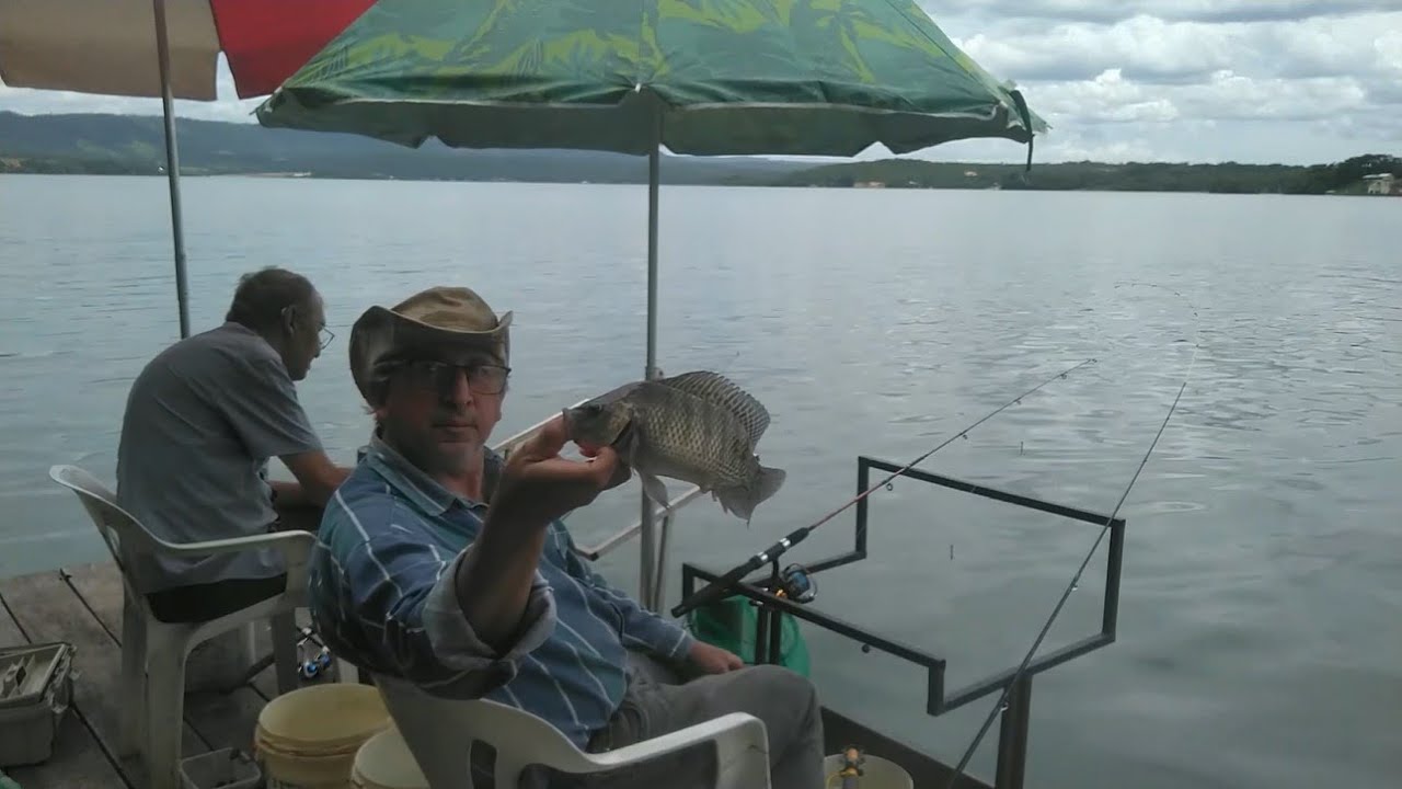 PESCARIA DE TILAPIA COM MASSA EM RIFAINA SP