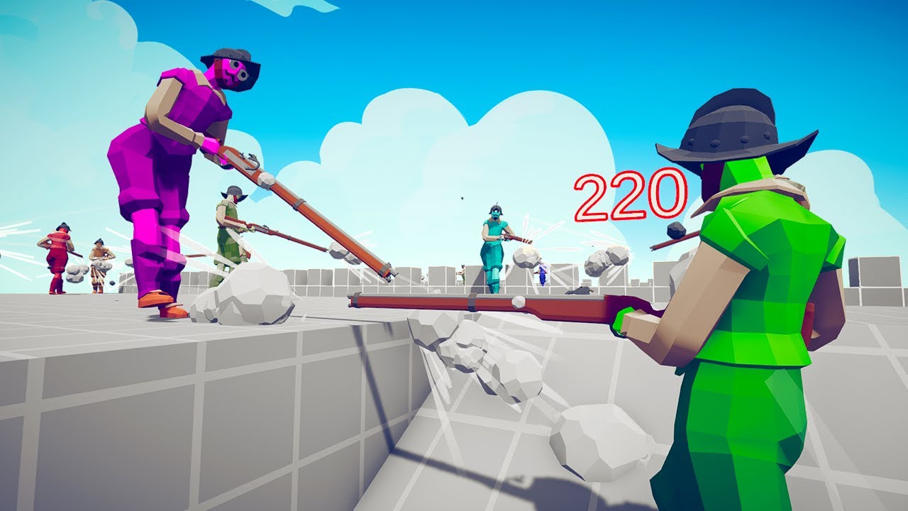 Battle Royale On The Defense Tower Map | Totally Accurate Battle Simulator TABS