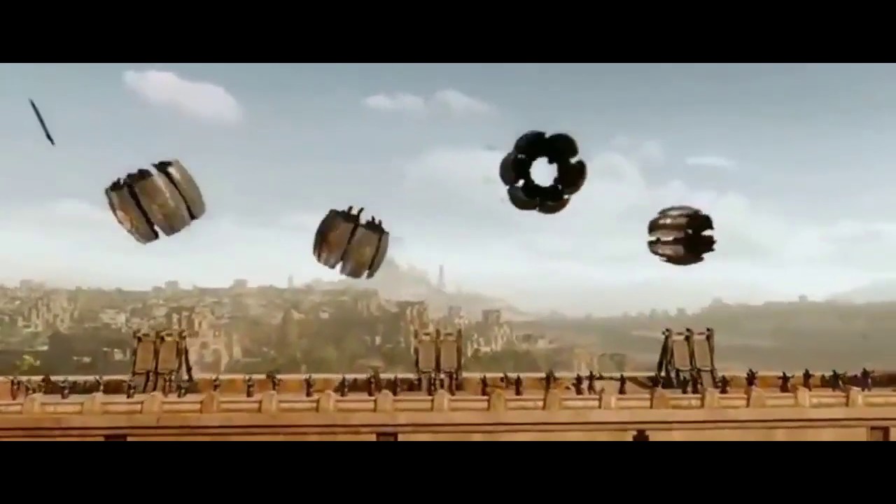 Baahubali 2 epic catapult attack