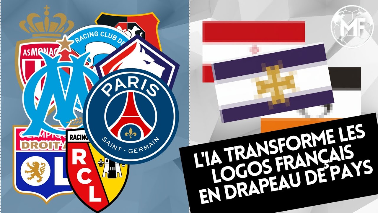 L'IA TRANSFORME LES LOGOS FRANÇAIS EN DRAPEAU DE PAYS (EP.1)