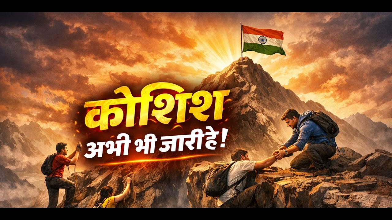 कोशिश अभी भी जारी है | New Motivational Song 2026 | Never Give Up