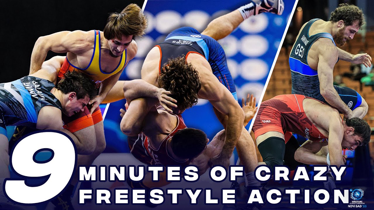 Nine minutes of the most insane freestyle action from U23 World Championships