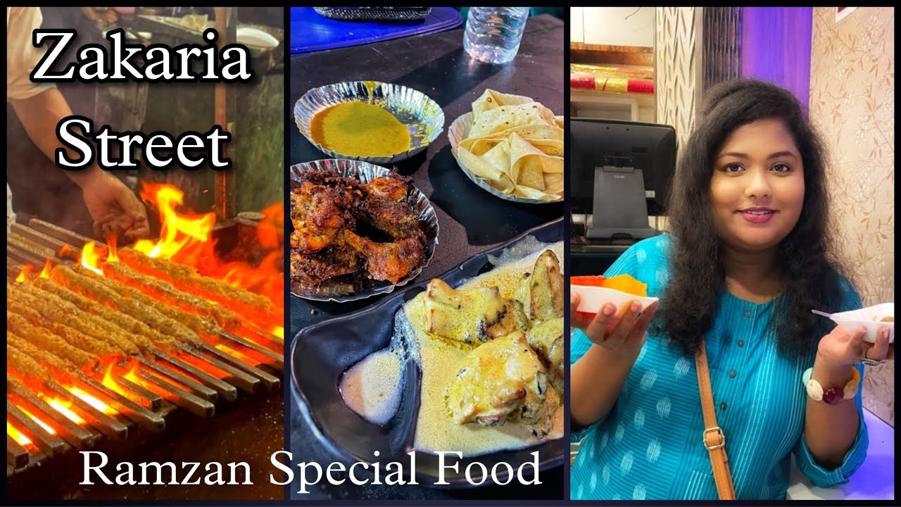 Zakaria Street Kolkata | Ramzan Special Food At Zakaria | Taskeen, AL Baik, Haji Allauddin & more