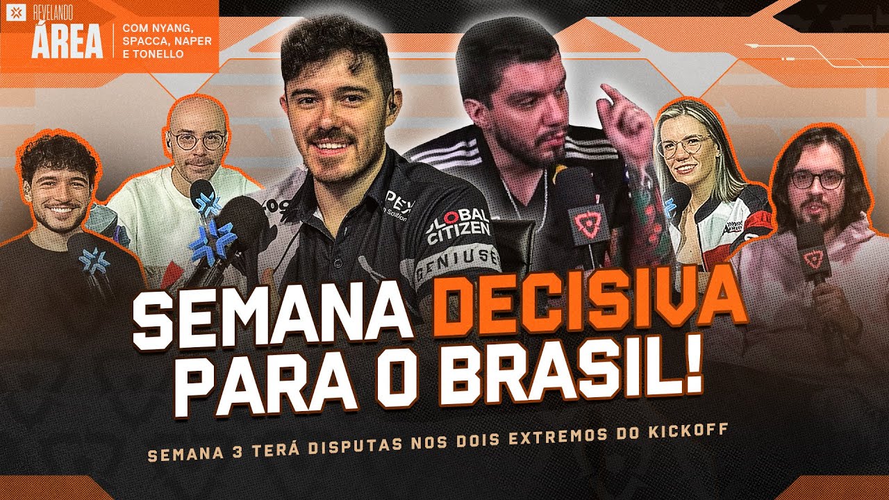 Semana DECISIVA para os Brasileiros no Kickoff (feat. shaW e f0rsaken) | REVELANDO ÁREA #46