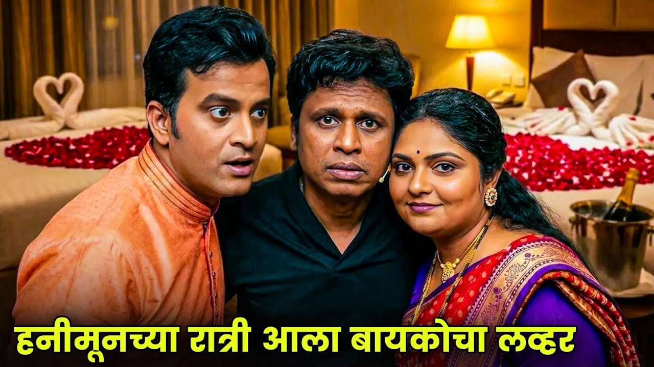 हनीमूनच्या रात्री आला बायकोचा लव्हर | Maharashtrachi Hasyajatra | New Marathi Comedy | Onkar Raut