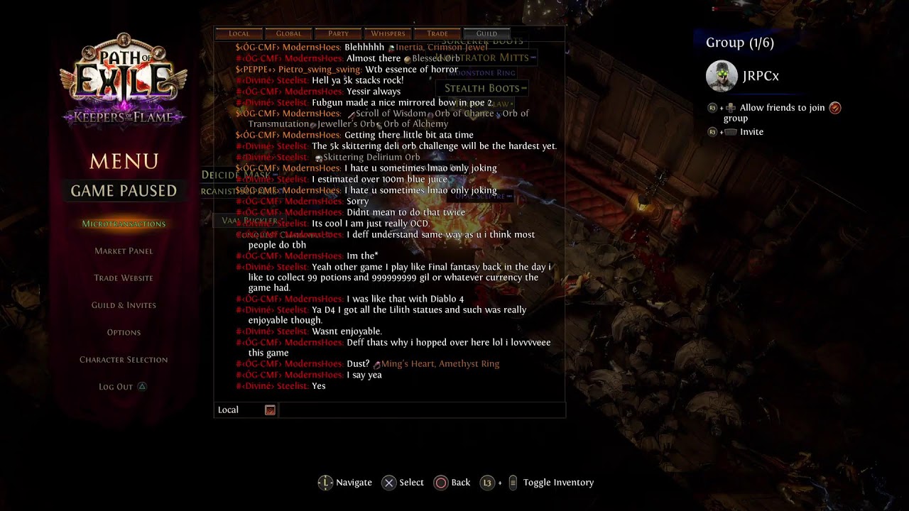 Path of Exile - Platinum Soon