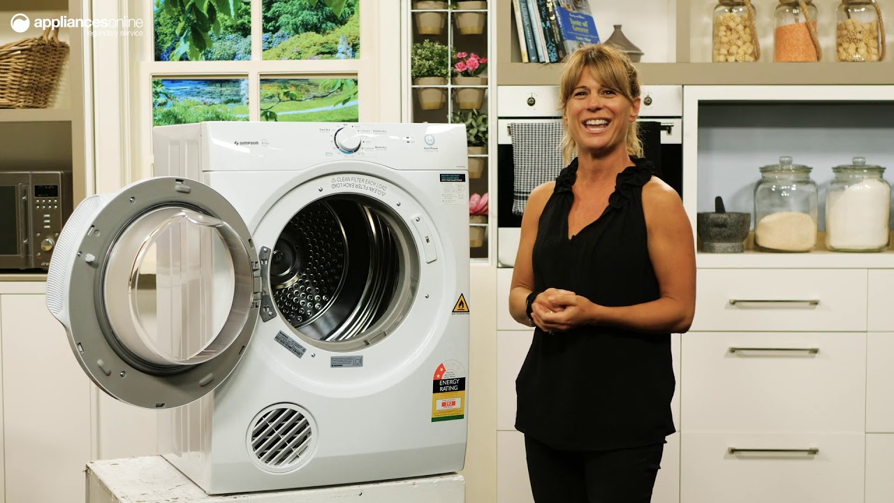 Simpson SDV656HQWA 6 5kg Vented Dryer