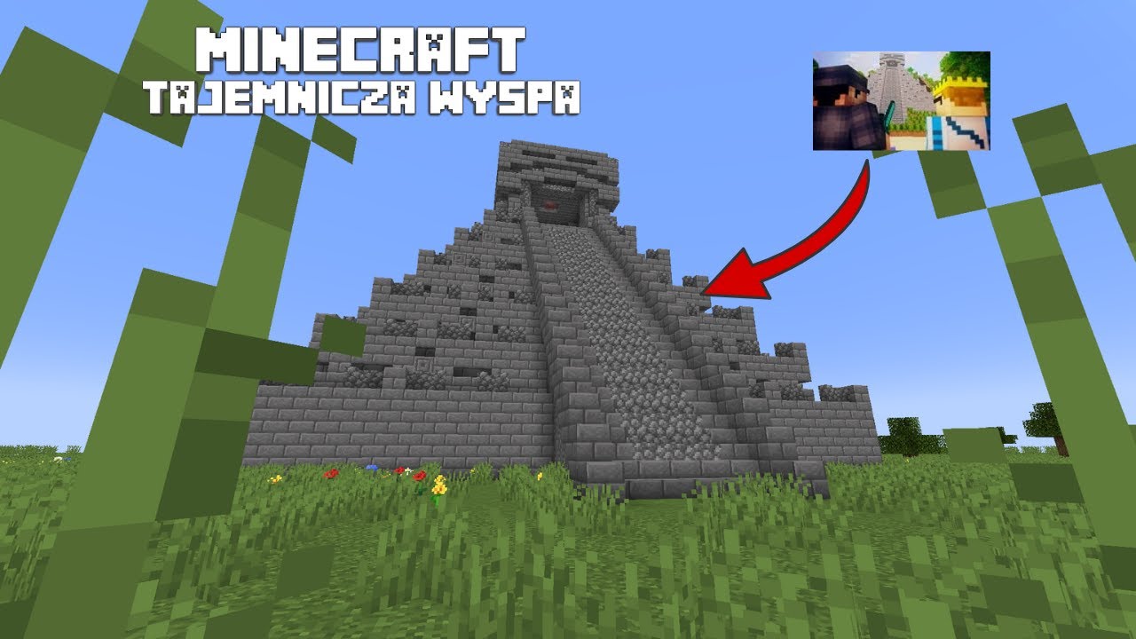 ZBUDOWAŁEM OPUSZCZONĄ ŚWIĄTYNIE Z SERII MINECRAFT TAJEMICZA WYSPA! ( 