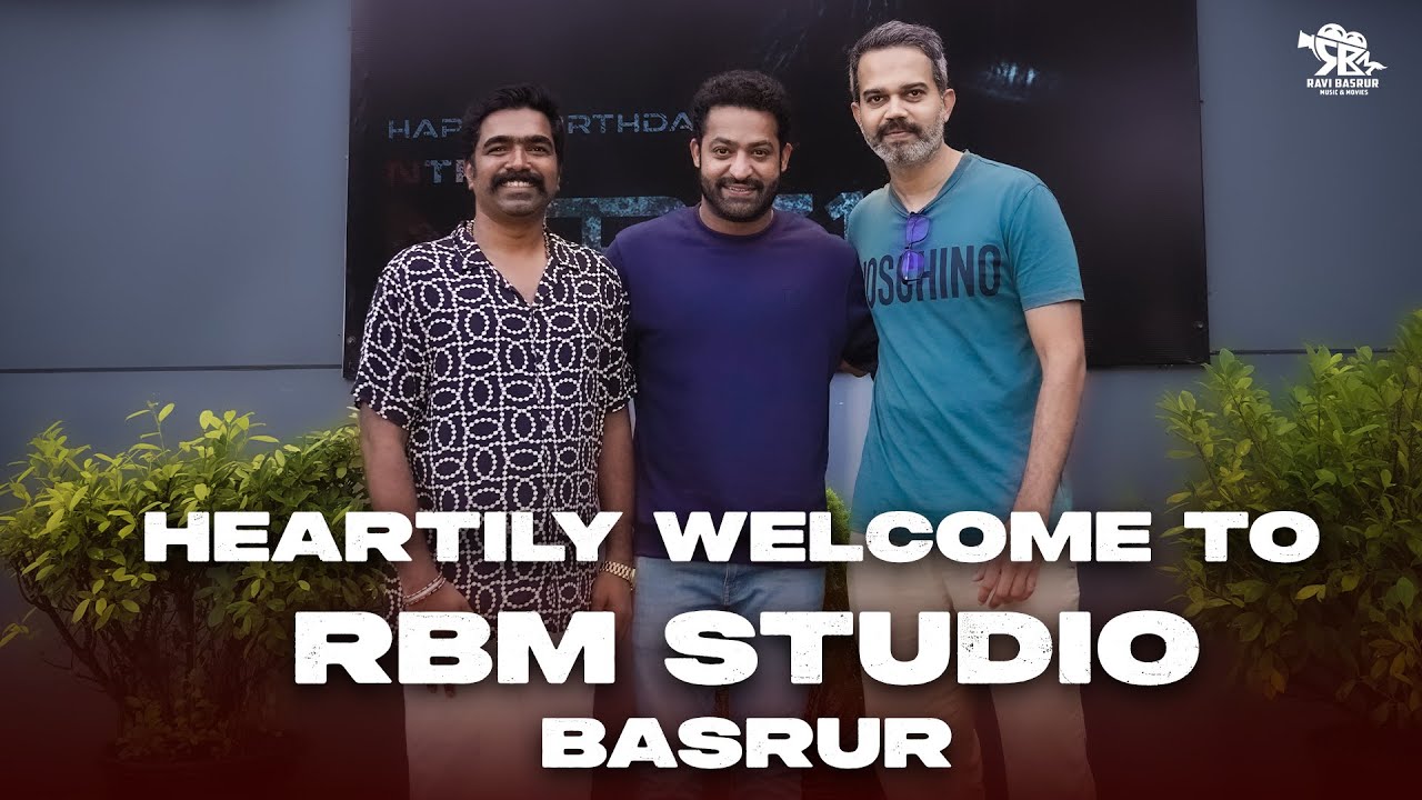 NTR IN BASRUR | A REMARKABLE DAY | HEARTFELT THANKS FROM RAVI BASRUR & TEAM