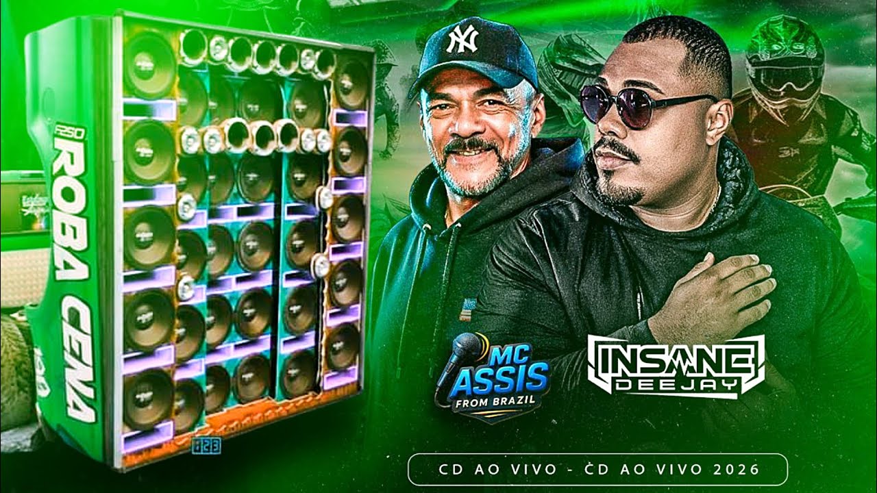 CD TRILHA DO CIPO 🇧🇷🚀 INSANE DJ E MC ASSIS 🎤🎶 A DUPLA SHOW DO SOM AUTOMOTIVO 