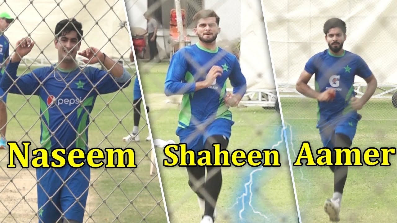Shaheen vs Naseem vs Aamer Jamal | Fast Bowling Competition