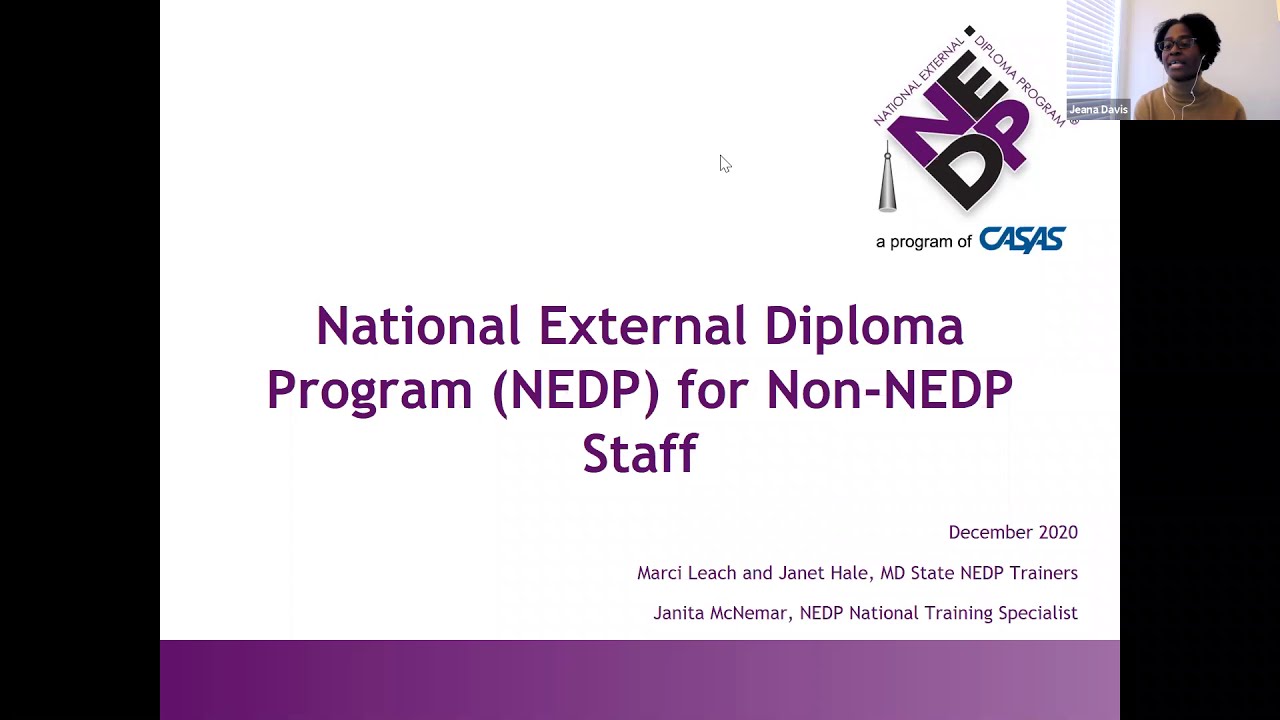 Understanding the NEDP for Non NEDP Staff