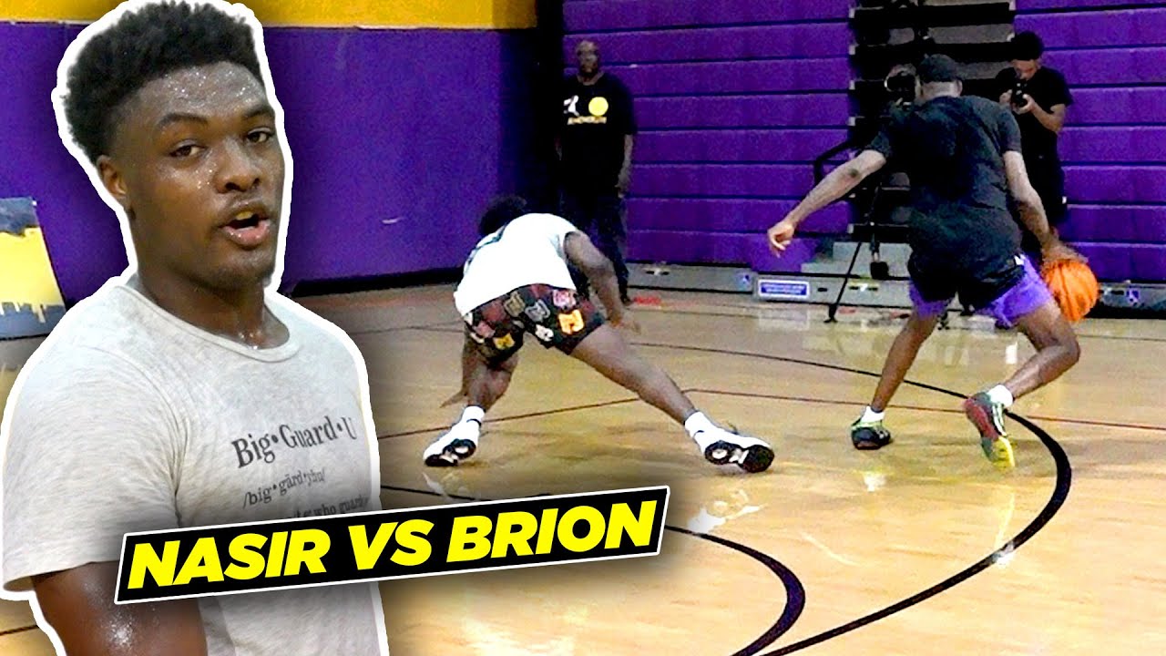 Nasir Core 1v1 vs CRAFTY Ballislife Midwest Guard... $2500 On The Line!