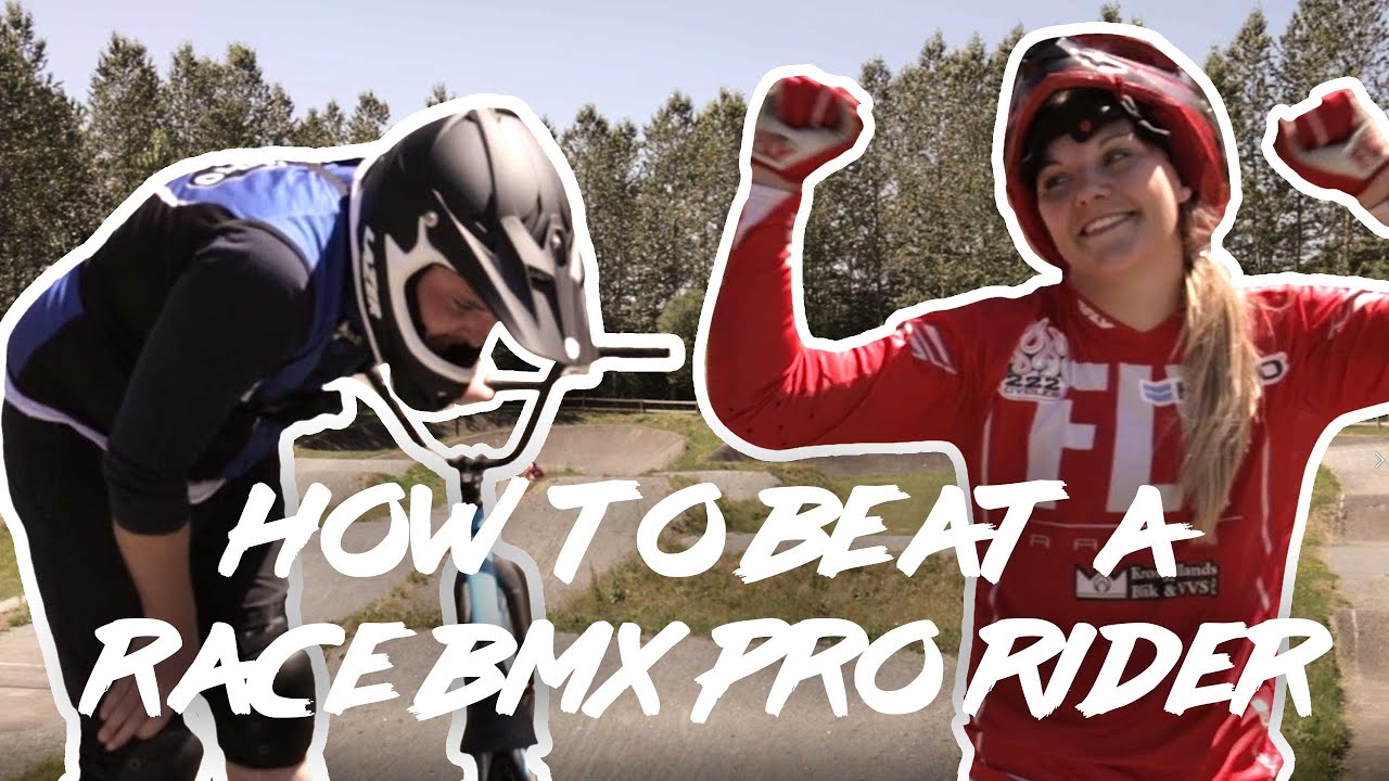How to beat one of the fastest race BMX riders in the world | SkatePro