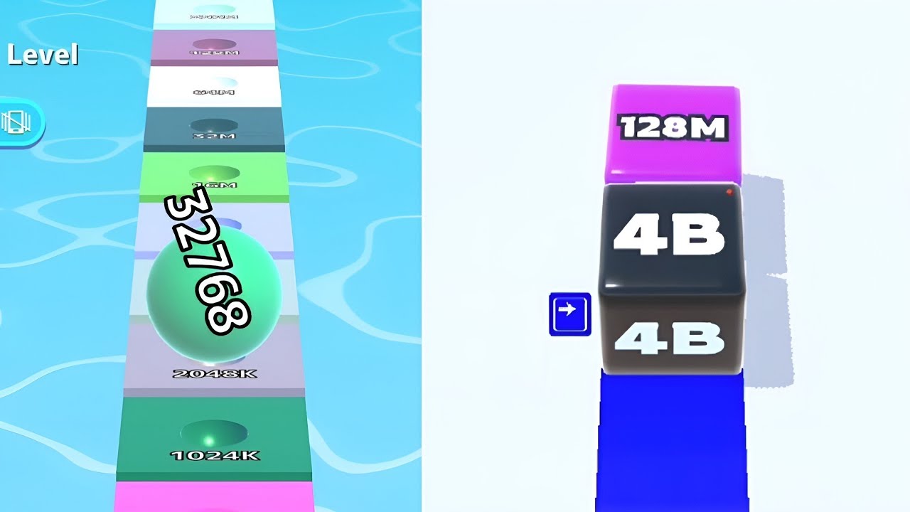 Ball Run Infinity 1024K 🎯 Jelly Run 2048