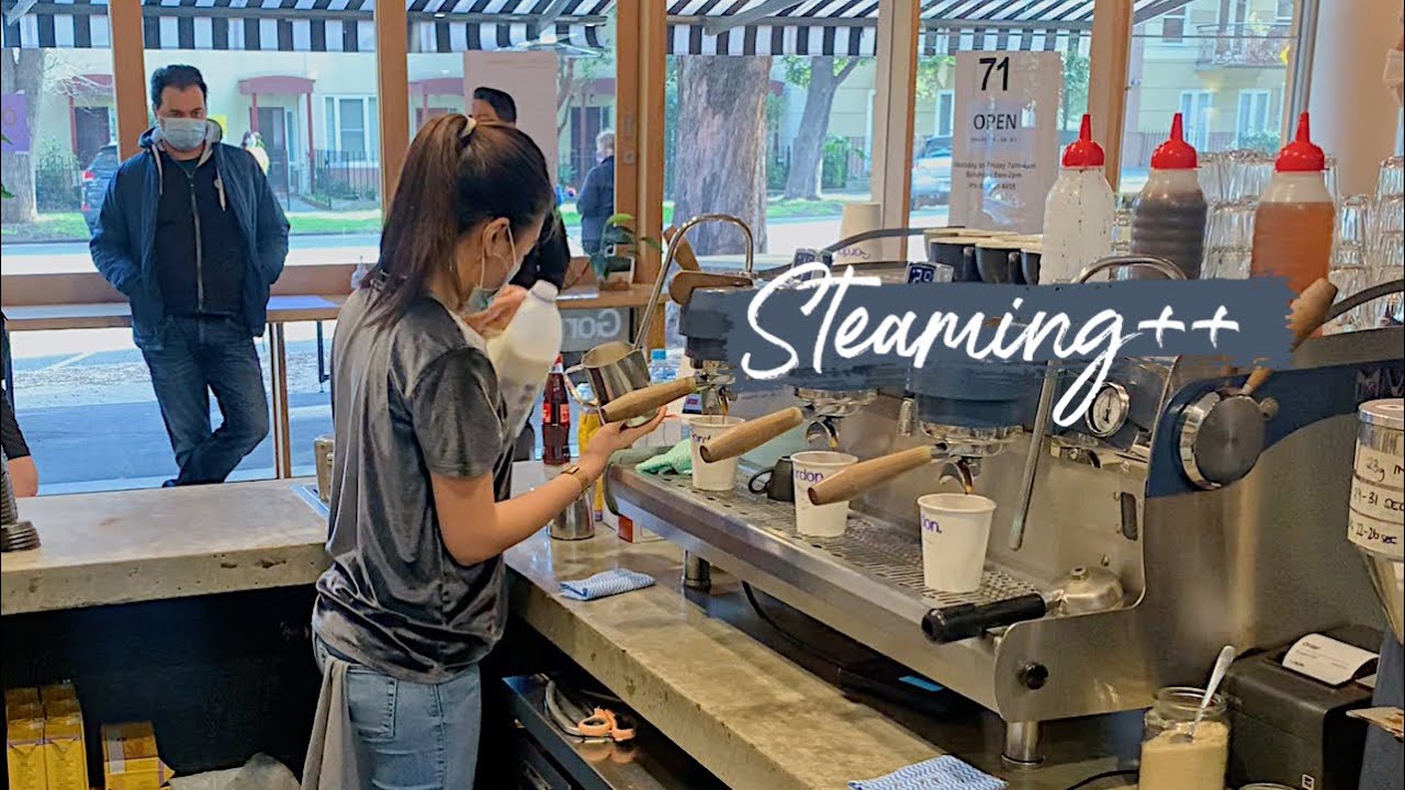 [Barista Skills] Trying to master my multi-tasking skill! | Melbourne Cafe Ambience | LaurAngelia