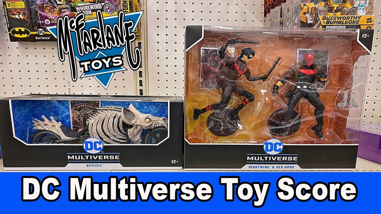 Игрушки DC Comics McFarlane: счет, цель и охота за игрушками в Walmart!!!