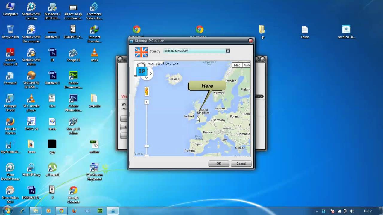 How to hide IP Address of system using Easy ip hide.