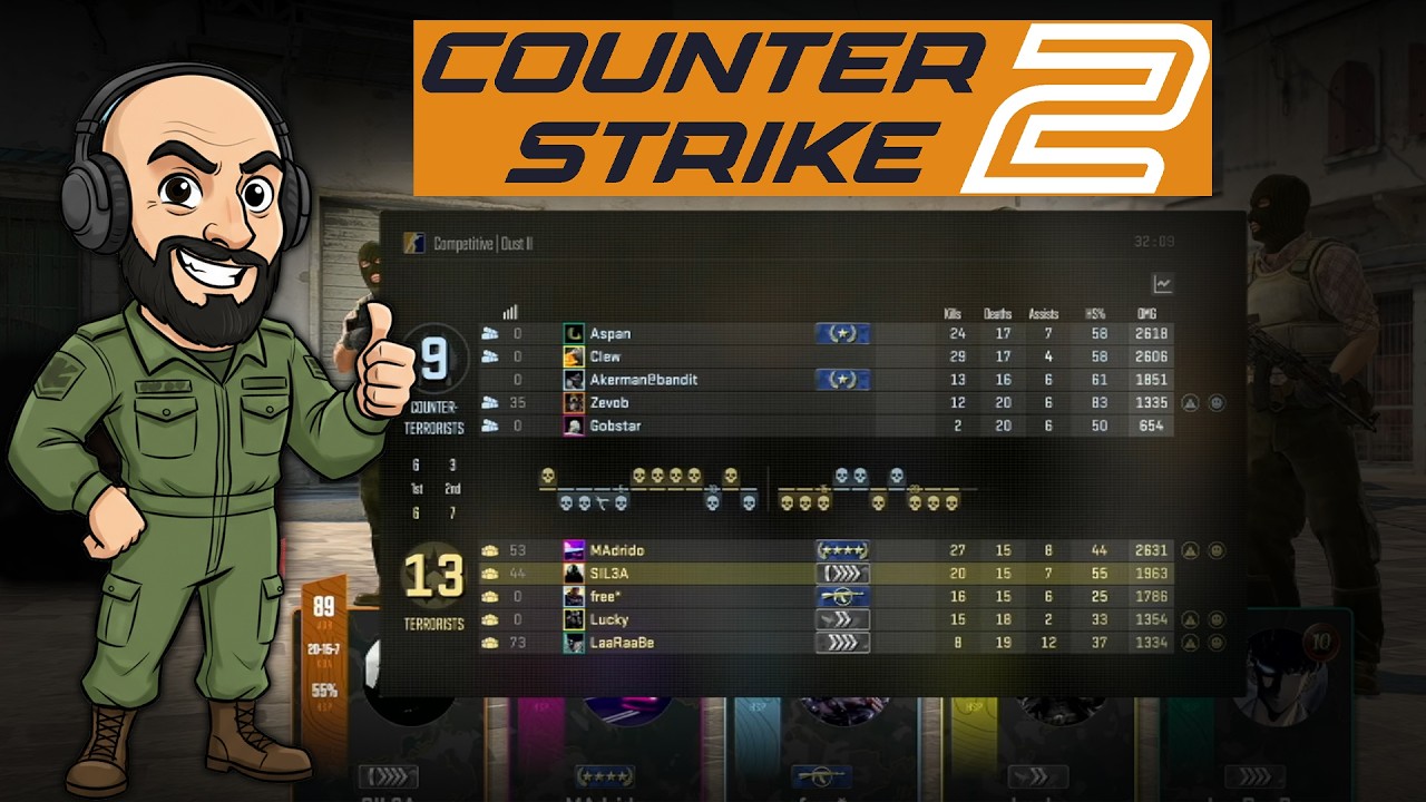 Counter Strike 2 | SIL3A ON FIRE